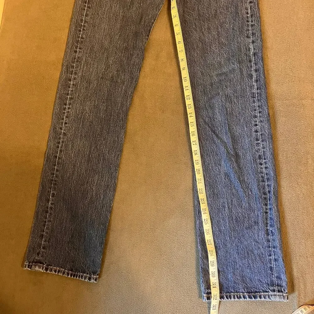 Levi's 501 Jeans Mens Sz 32x34 Blue Denim Straight Leg Workwear Classic Utility